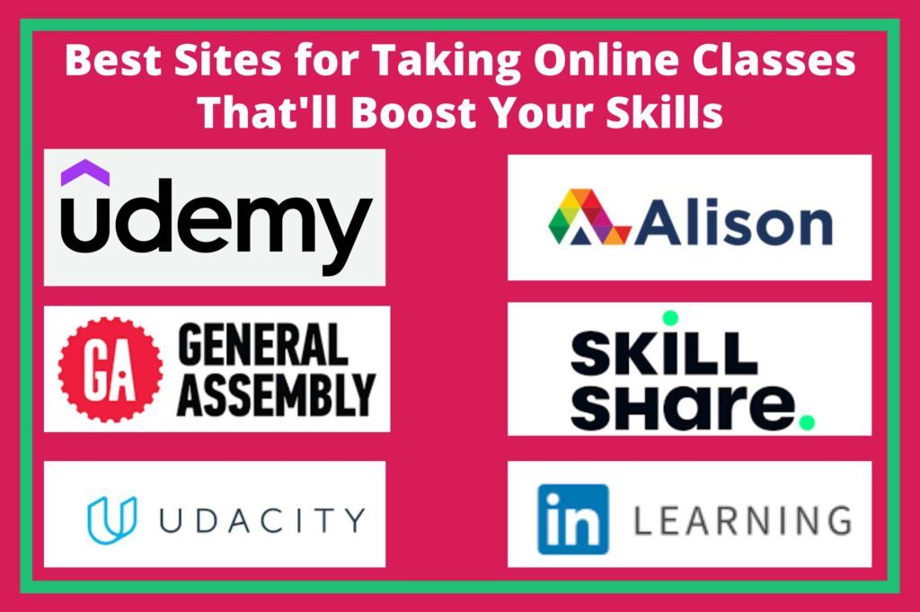 Best Sites for Taking Online Classes That'll Boost Your Skills