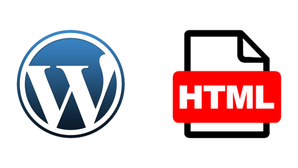 WordPress or HTML
