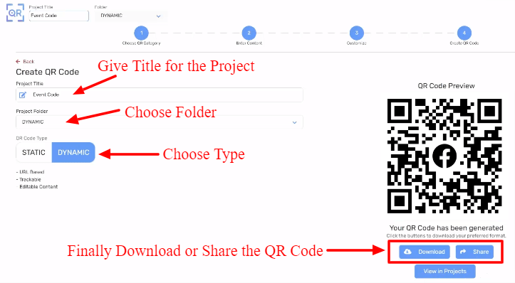 QR Verse Review: Customizing and Downloading