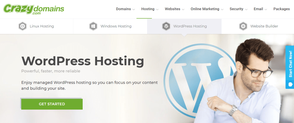 WordPress Hosting | Crazy Domains