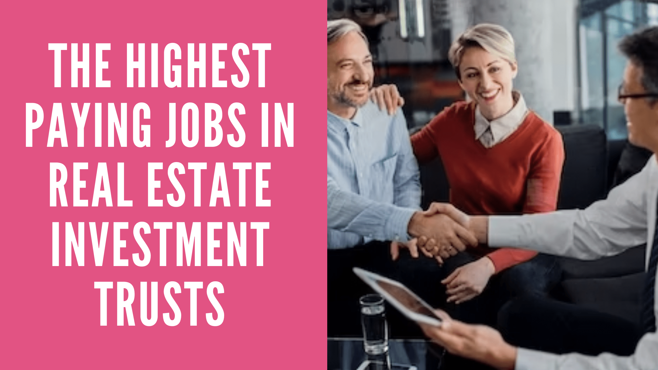 Best Paying Jobs in Real Estate Investment Trusts 2023