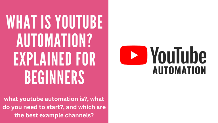 What is YouTube Automation? Explained for Beginners